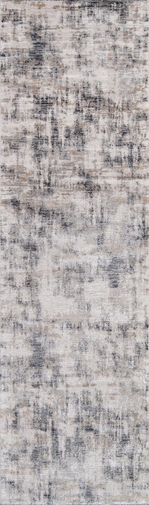 Momeni Cannes CAN-2 Machine Made Contemporary Abstract Indoor Area Rug Grey 7'10" x 11'2" CANNECAN-2GRY7AB2