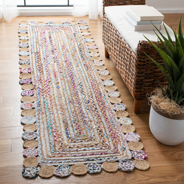 Safavieh Cape Cod 201 Hand Woven Jute & Cotton Rug CAP201B-8R