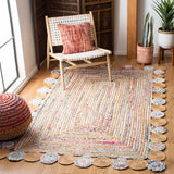 Safavieh Cape Cod 201 Hand Woven Jute & Cotton Rug CAP201B-8R