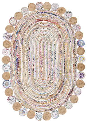 Safavieh Cape Cod 201 Hand Woven Jute & Cotton Rug CAP201B-8R