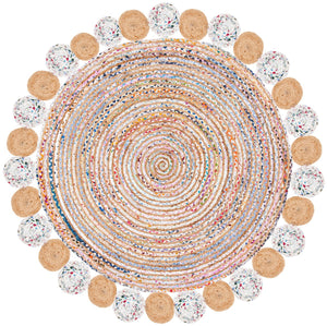 Safavieh Cape Cod 201 Hand Woven Jute & Cotton Rug CAP201B-8R