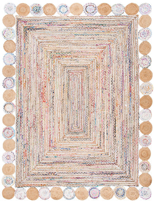 Safavieh Cape Cod 201 Hand Woven Jute & Cotton Rug CAP201B-8R