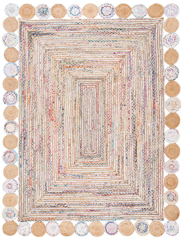 Safavieh Cape Cod 201 Hand Woven Jute & Cotton Rug CAP201B-8R