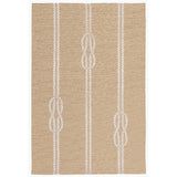 Capri Ropes Casual Indoor/Outdoor Hand Tufted 80% Polyester/20% Acrylic Rug