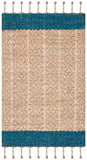 Safavieh Cape Cod 846 Hand Woven 80% Jute, 20% Cotton Rug CAP846M-8