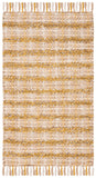 Safavieh Cape Cod 871 Hand Woven 85% Jute/15% Cotton Contemporary Rug CAP871D-8