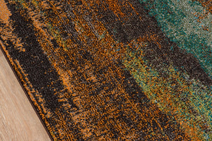 Momeni Casa CAS-6 Machine Made Transitional Abstract Indoor Area Rug Multi 9'3" x 12'6" CASABCAS-6MTI93C6