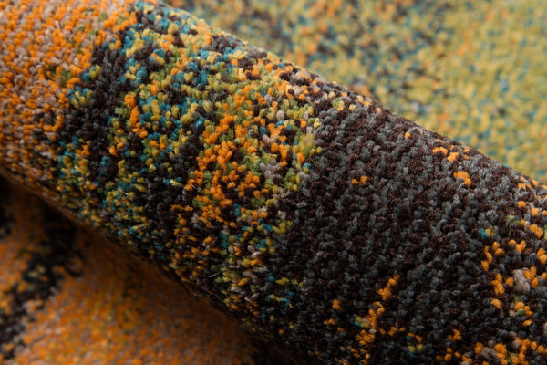 Momeni Casa CAS-6 Machine Made Transitional Abstract Indoor Area Rug Multi 9'3" x 12'6" CASABCAS-6MTI93C6