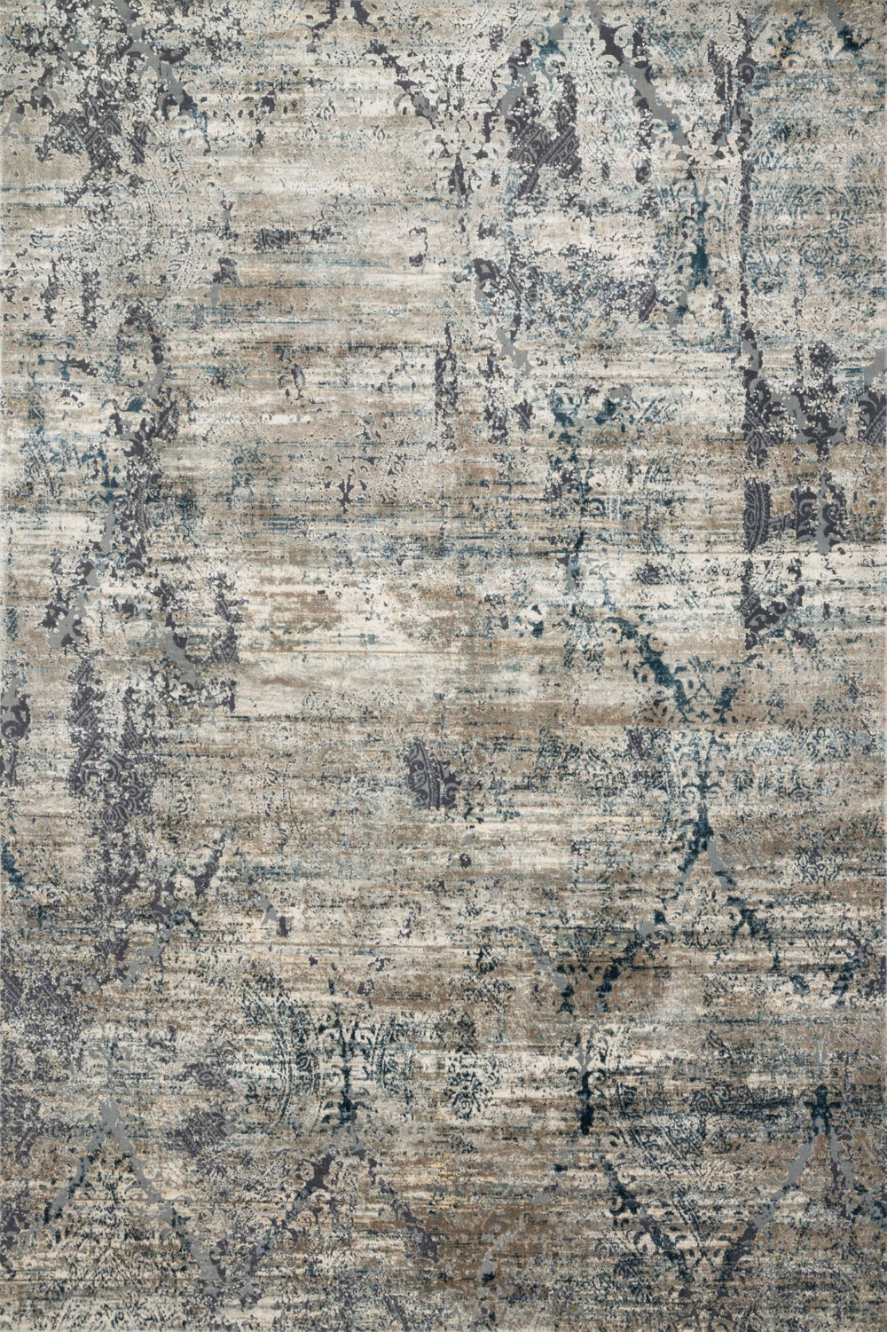 Loloi Cascade CAS-01 85% Viscose, 15% Polyester Power Loomed Contemporary Rug CASACAS-01TABBC0F0