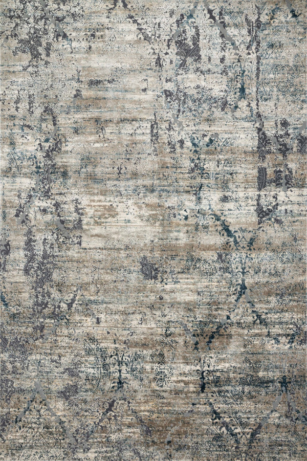 Loloi Cascade CAS-01 85% Viscose, 15% Polyester Power Loomed Contemporary Rug CASACAS-01TABBC0F0