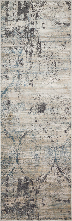 Loloi Cascade CAS-01 85% Viscose, 15% Polyester Power Loomed Contemporary Rug CASACAS-01TABBC0F0