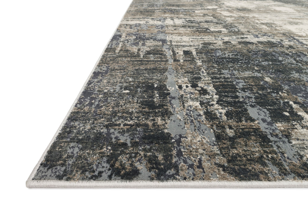 Loloi Cascade CAS-03 85% Viscose, 15% Polyester Power Loomed Contemporary Rug CASACAS-03IVCCC0F0