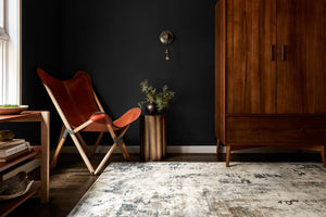 Loloi Cascade CAS-04 85% Viscose, 15% Polyester Power Loomed Contemporary Rug CASACAS-04IVNAC0F0