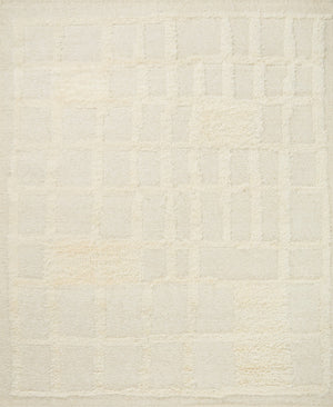 Loloi Loloi Cassian CAI-01 Contemporary Hand Woven Rug Ivory 11'-6" x 15'