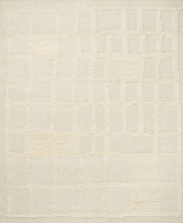 Loloi Loloi Cassian CAI-01 Contemporary Hand Woven Rug Ivory 11'-6" x 15'