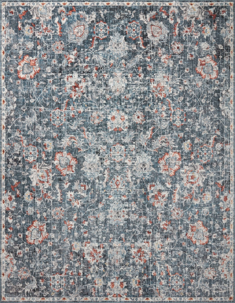 Loloi Cassandra CSN-04 100% Polypropylene Pile Power Loomed Traditional Rug CASNCSN-04BBRUB6F0