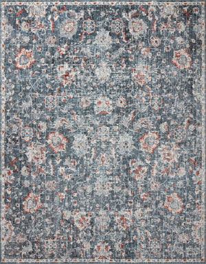Loloi Cassandra CSN-04 100% Polypropylene Pile Power Loomed Traditional Rug CASNCSN-04BBRUB6F0