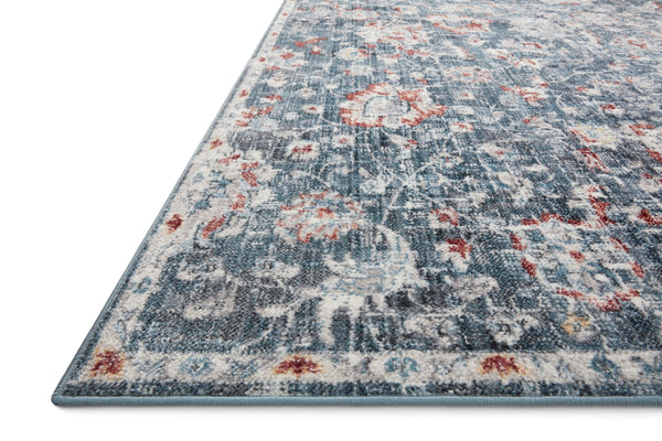 Loloi Cassandra CSN-04 100% Polypropylene Pile Power Loomed Traditional Rug CASNCSN-04BBRUB6F0