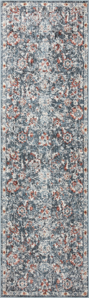 Loloi Cassandra CSN-04 100% Polypropylene Pile Power Loomed Traditional Rug CASNCSN-04BBRUB6F0