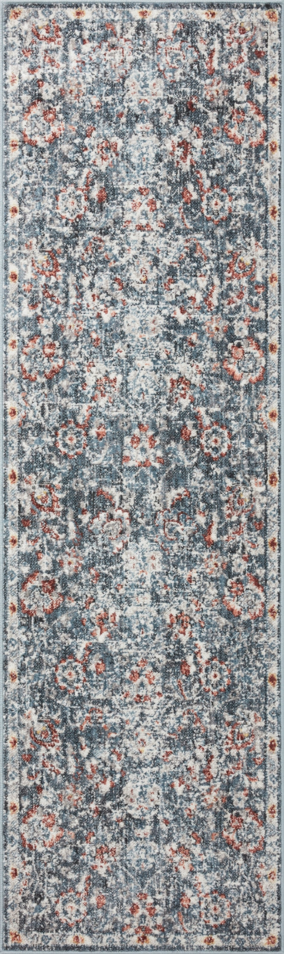 Loloi Cassandra CSN-04 100% Polypropylene Pile Power Loomed Traditional Rug CASNCSN-04BBRUB6F0
