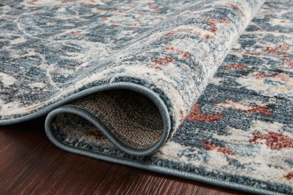 Loloi Cassandra CSN-04 100% Polypropylene Pile Power Loomed Traditional Rug CASNCSN-04BBRUB6F0