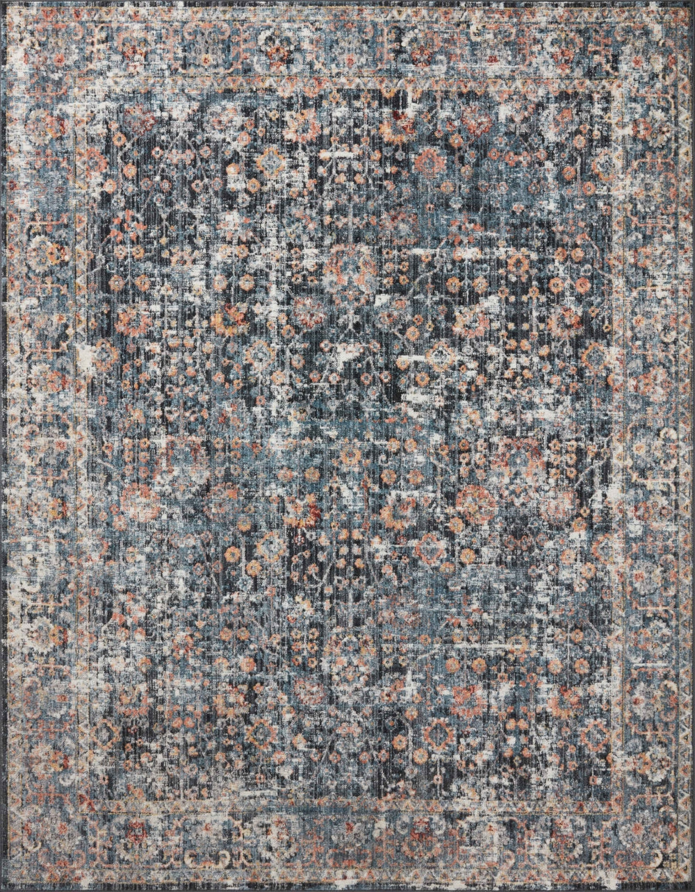 Loloi Cassandra CSN-05 100% Polypropylene Pile Power Loomed Traditional Rug CASNCSN-05BBMLB6F0