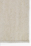 Momeni Pure Salt Cassis CIS-1 Hand Woven Indoor Area Rug Bleach 2'6" x 8' Runner CASSICIS-1BLE2680