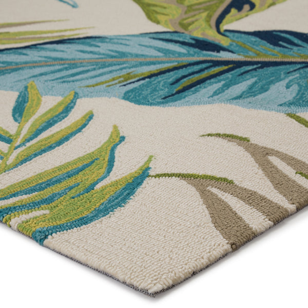 Jaipur Living Catalina Collection CAT52 Fraise 100% Polypropylene Handmade Tropical Floral Rug RUG152293