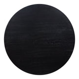 Moe's Home Godenza Dining Table Round Black Ash