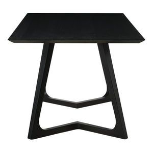 Moe's Home Godenza Dining Table Rectangular Black Ash