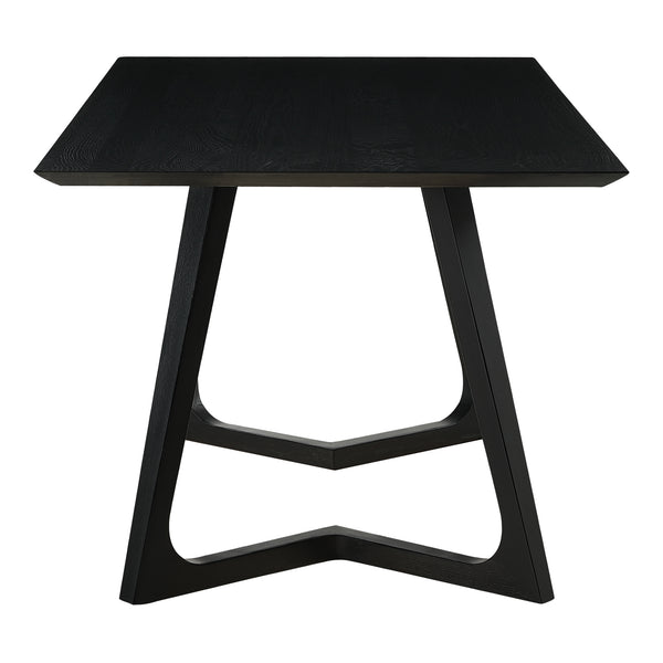 Moe's Home Godenza Dining Table Rectangular Black Ash