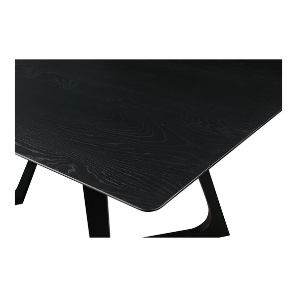 Moe's Home Godenza Dining Table Rectangular Black Ash
