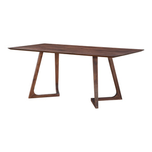Moe's Home Godenza Dining Table Rectangular Walnut
