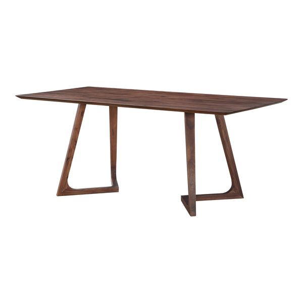Moe's Home Godenza Dining Table Rectangular Walnut