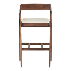 Moe's Home Padma Barstool White Pvc