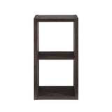 Galli 2 Cubby Storage Cabinet Espresso 