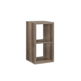 Galli 2 Cubby Storage Cabinet Grey