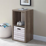 Galli 2 Cubby Storage Cabinet Grey