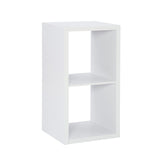 Galli 2 Cubby Storage Cabinet White