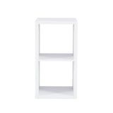 Galli 2 Cubby Storage Cabinet White