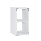 Galli 2 Cubby Storage Cabinet White