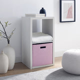 Galli 2 Cubby Storage Cabinet White