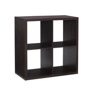 Galli 4 Cubby Storage Cabinet Espresso 