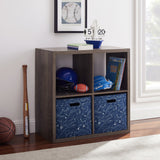 Galli 4 Cubby Storage Cabinet Espresso 