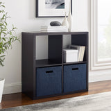 Galli 4 Cubby Storage Cabinet Espresso 