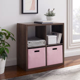 Galli 4 Cubby Storage Cabinet Espresso 