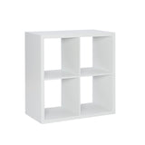 Galli 4 Cubby Storage Cabinet White