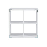 Galli 4 Cubby Storage Cabinet White