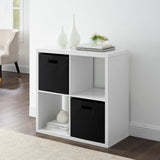 Galli 4 Cubby Storage Cabinet White