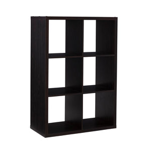 Galli 6 Cubby Storage Cabinet Espresso 